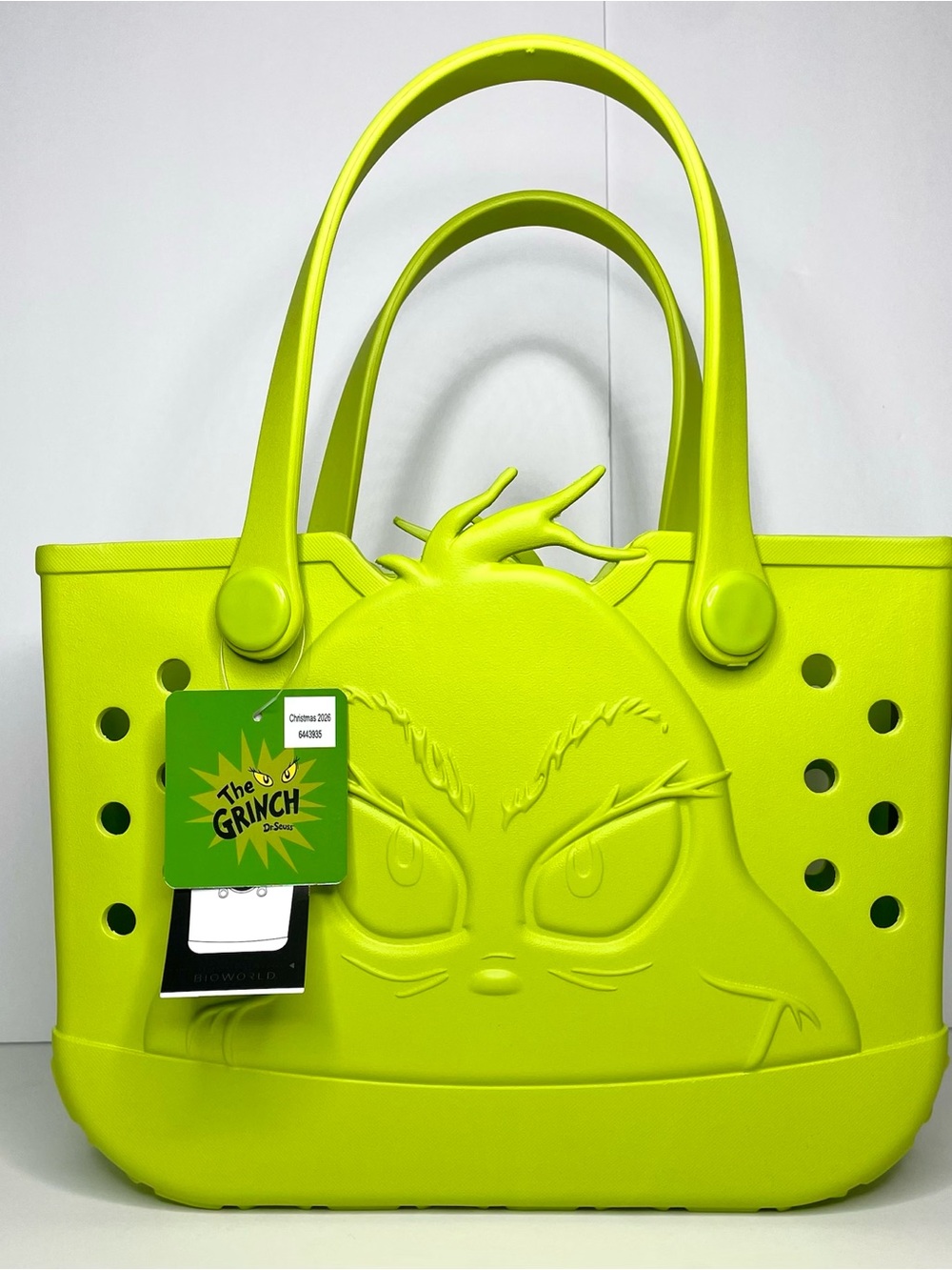 Viral TikTok Hobby Lobby The Grinch Tote Bag